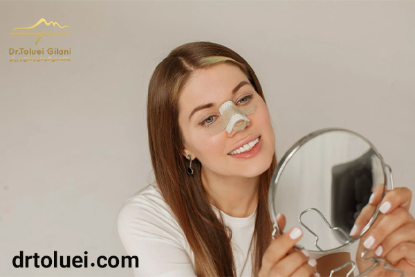 جراحی بینی گوشتی - عمل بینی با پوست ضخیم -drtoluei.com